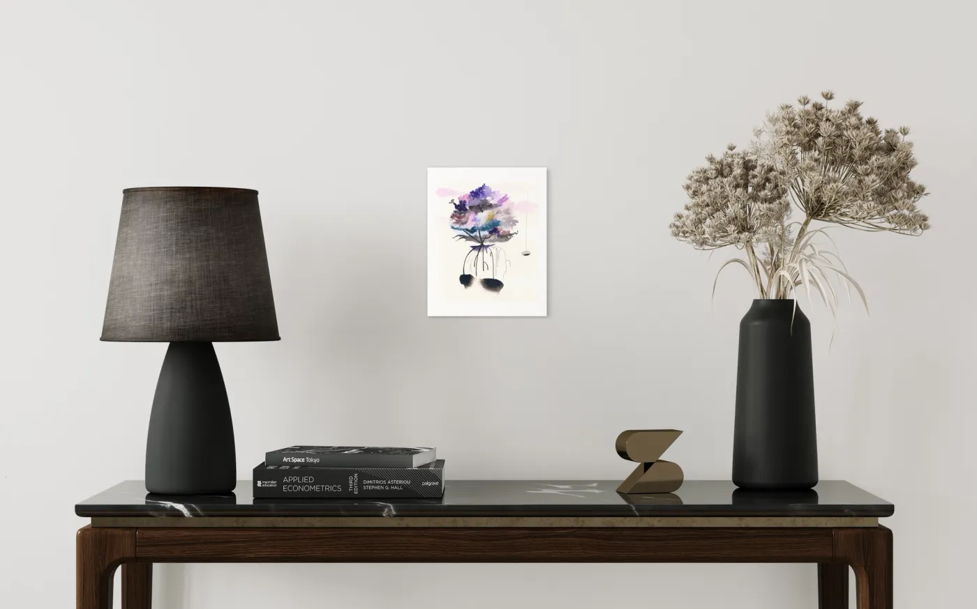 Arbre racines violet — Mise en situation