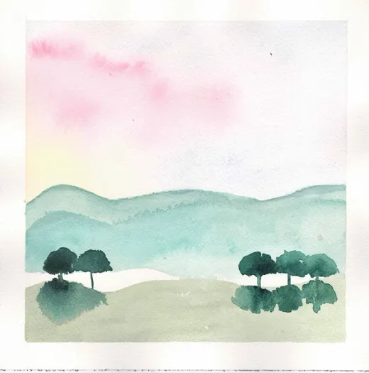Paysage minimaliste #6