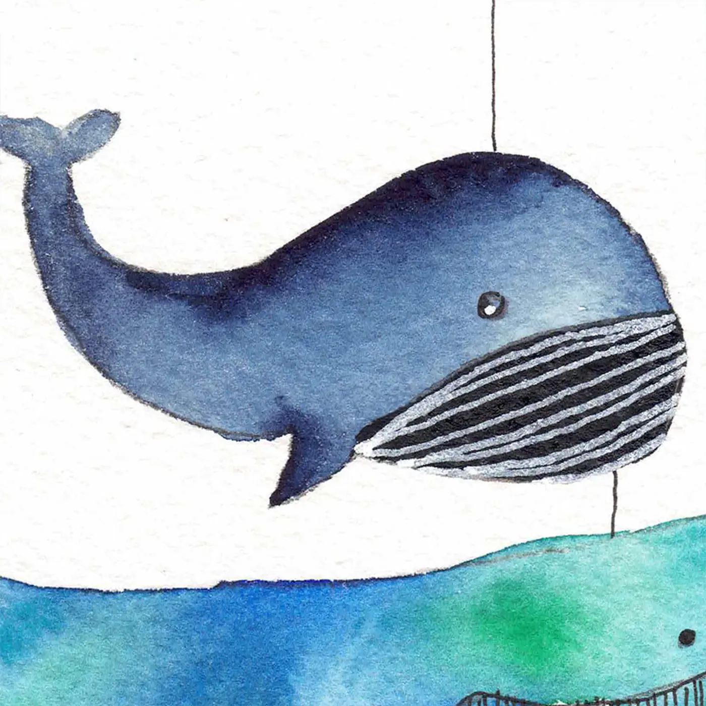 Femme à tête de baleine — Matière