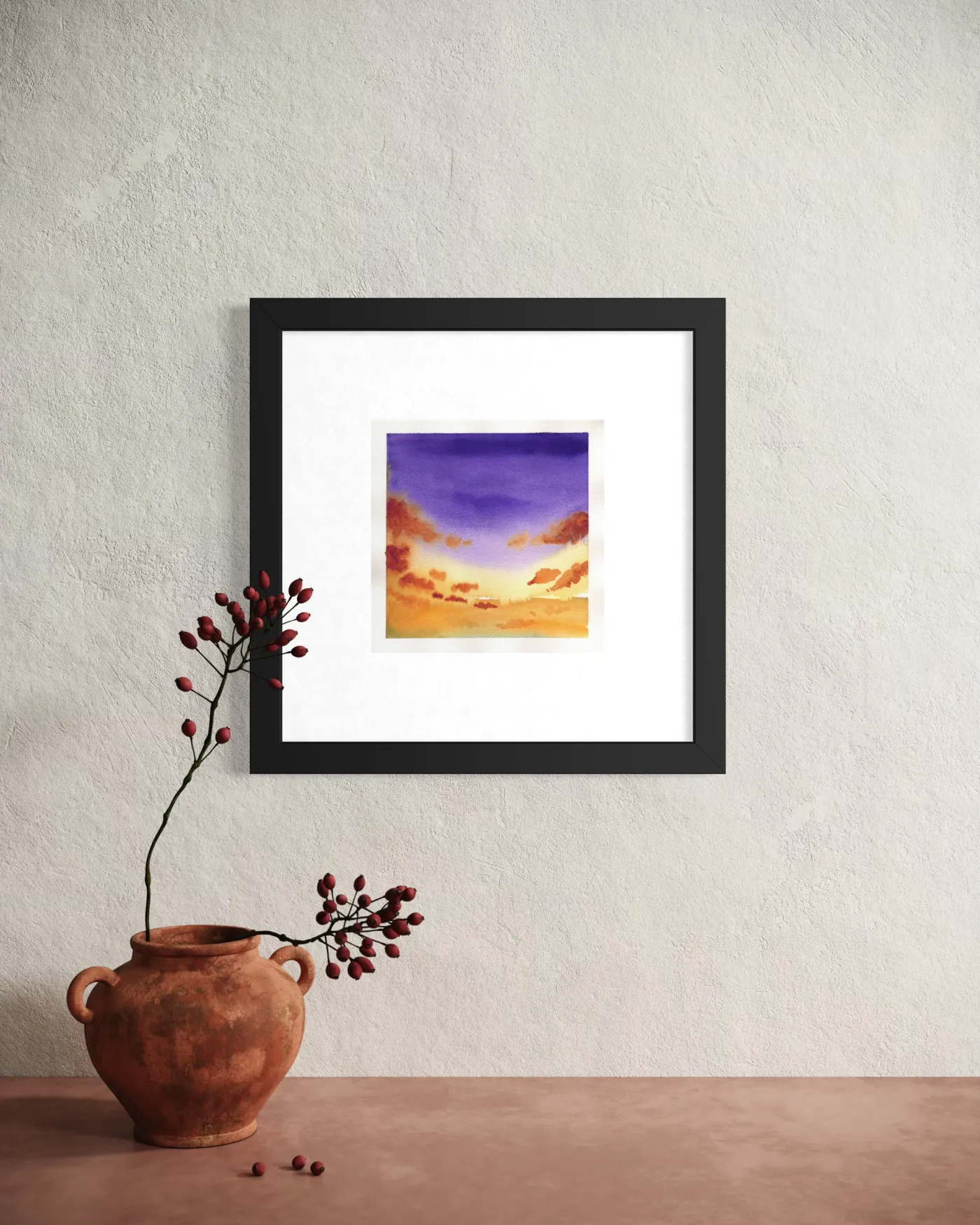 Paysage minimaliste #10 — Mise en situation
