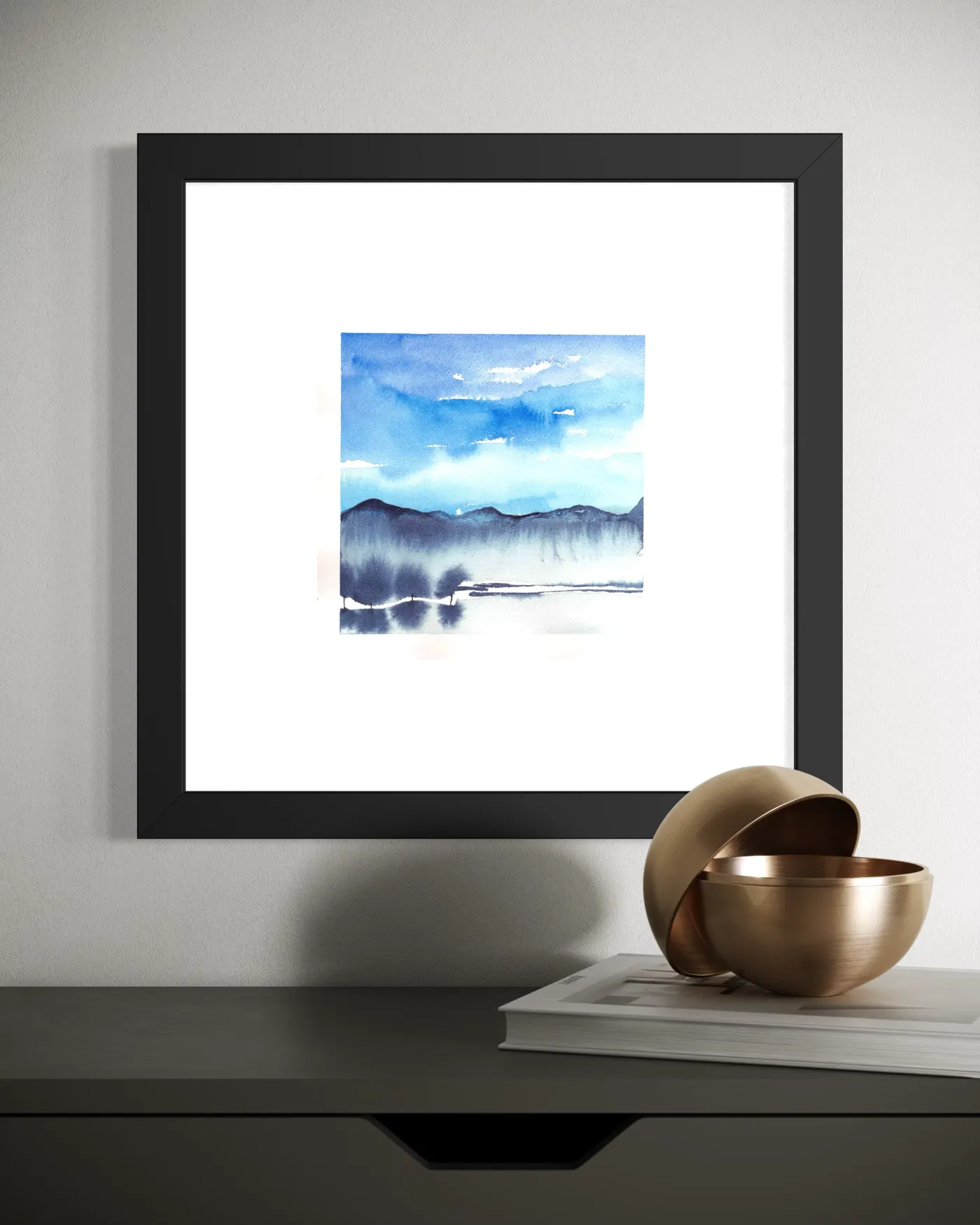 Paysage minimaliste #5 — Mise en situation
