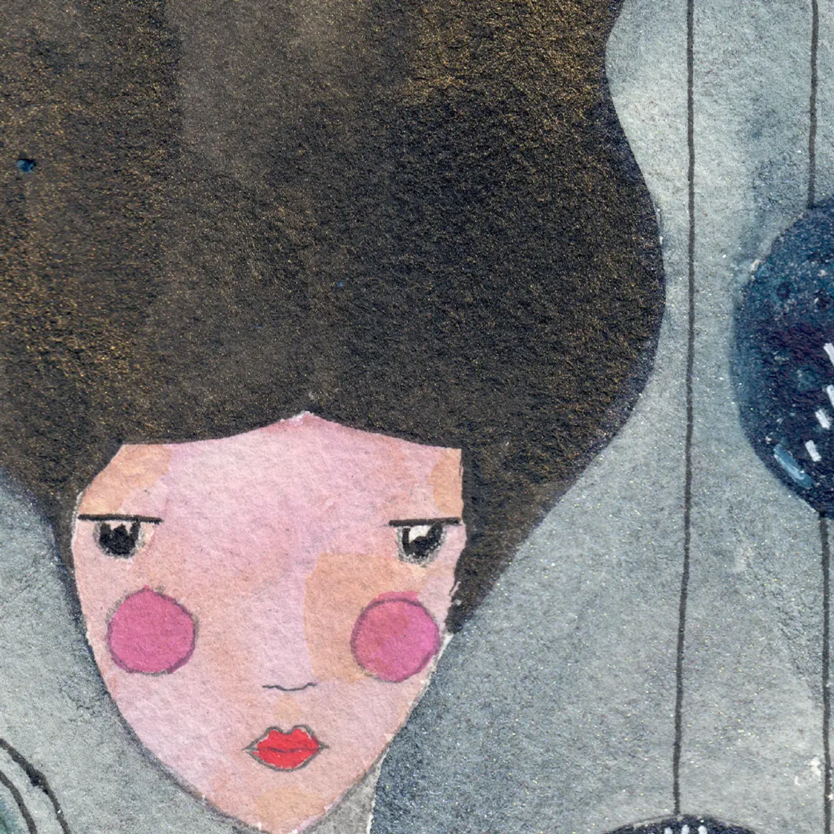 Femme sur d'autres planètes — détail 2