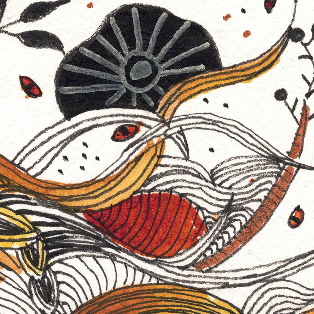 Femme de l'automne — détail 4