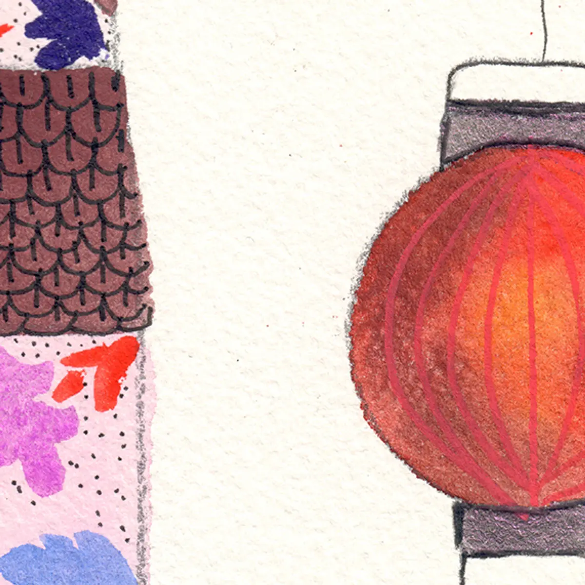 Femme chinoise — détail 3