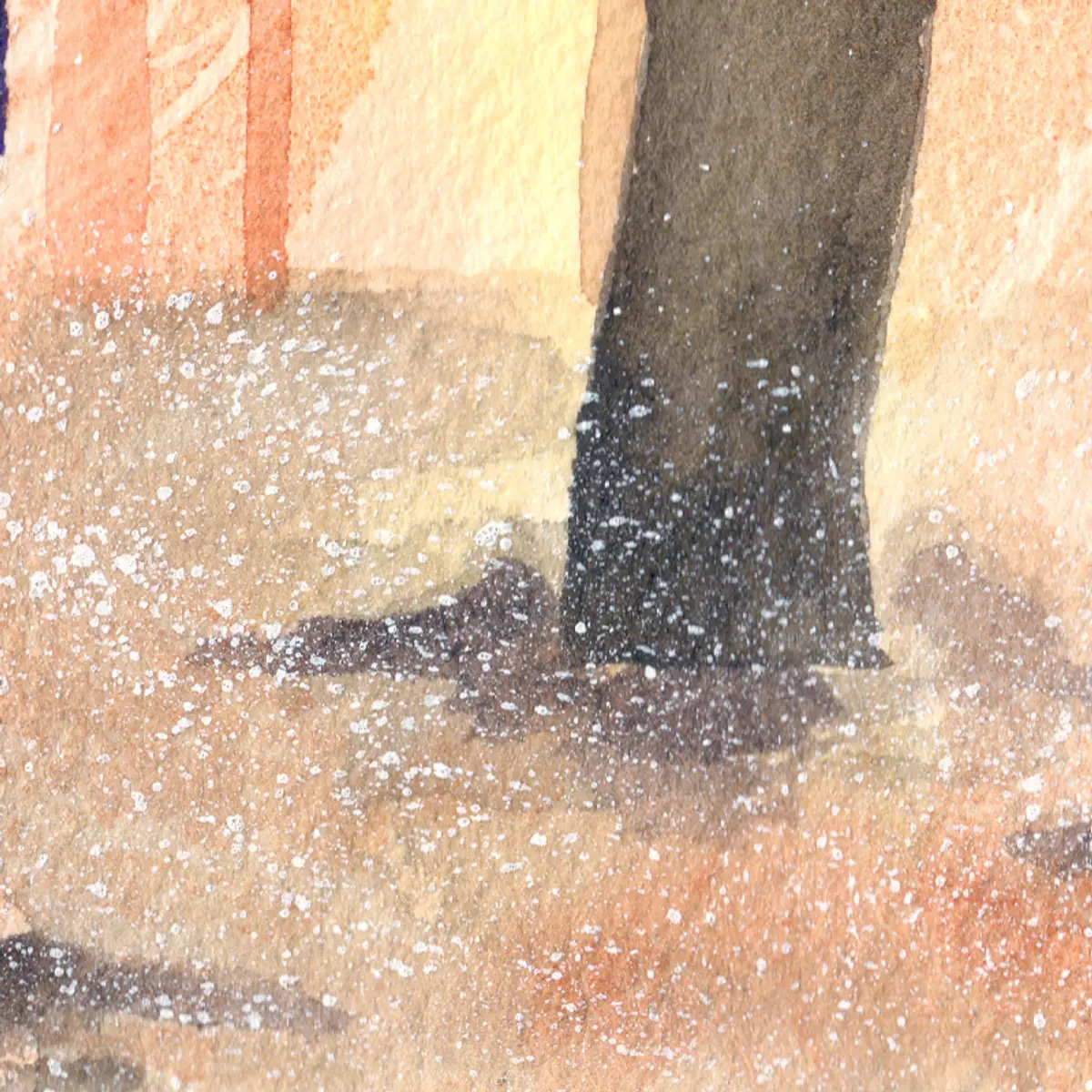 Forêt lumineuse jaune — détail 4