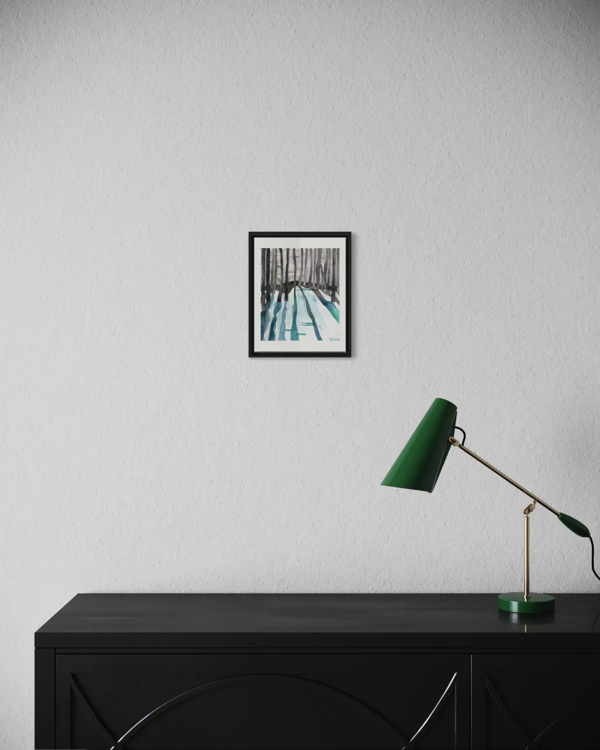 Forêt sous la neige — détail 5