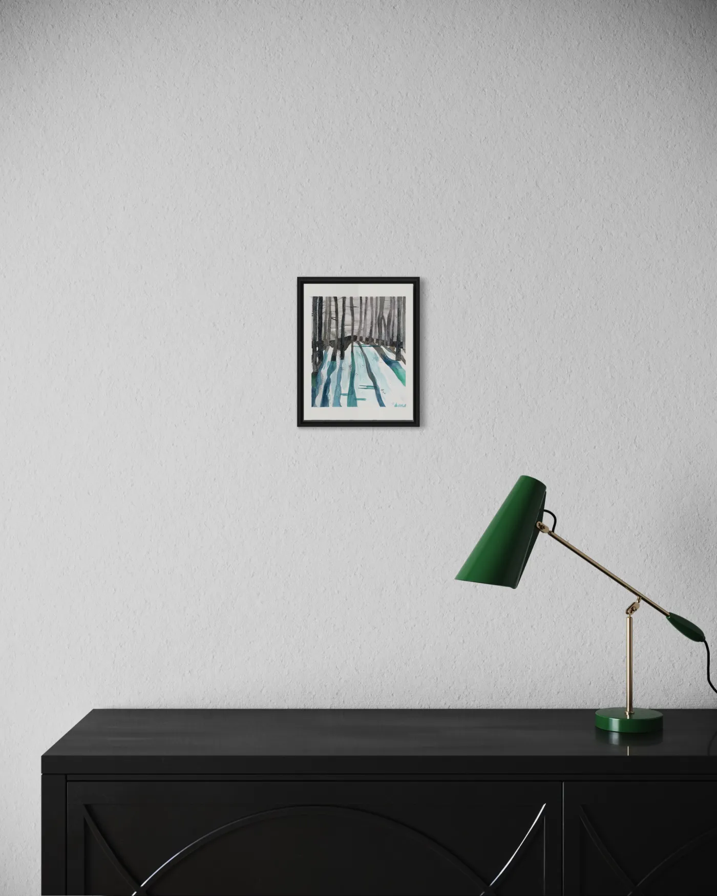 Forêt sous la neige — vue 5