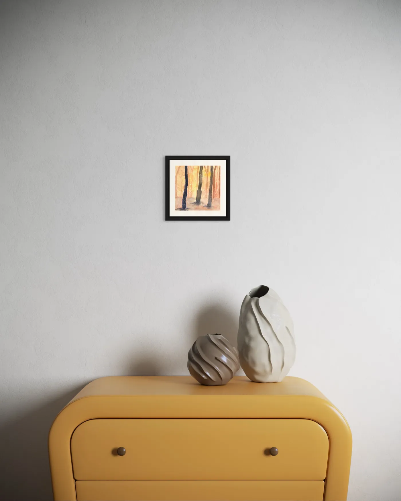 Forêt lumineuse jaune — vue 5