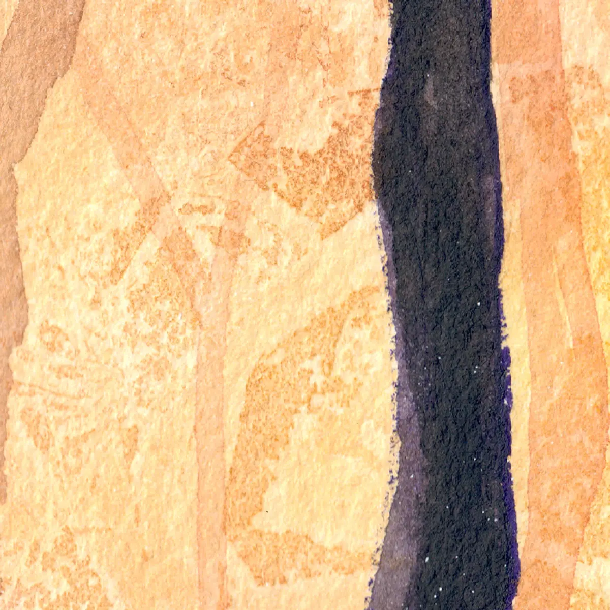 Forêt lumineuse jaune — détail 2