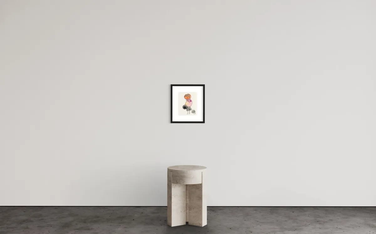 Personnage errant dans la ville — détail 5