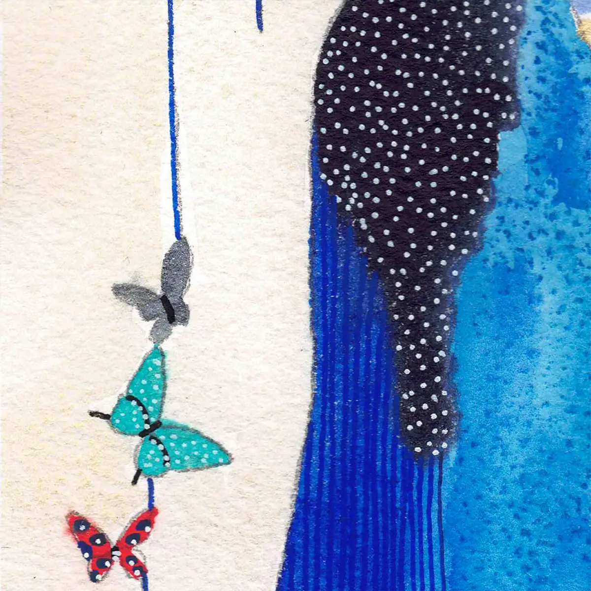 Femme papillon — détail 3