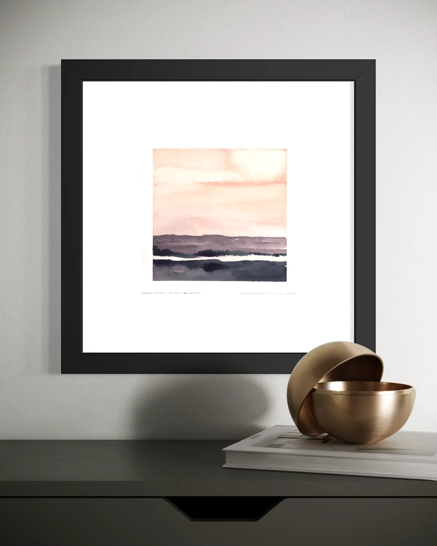Paysage minimaliste #7 — Mise en situation