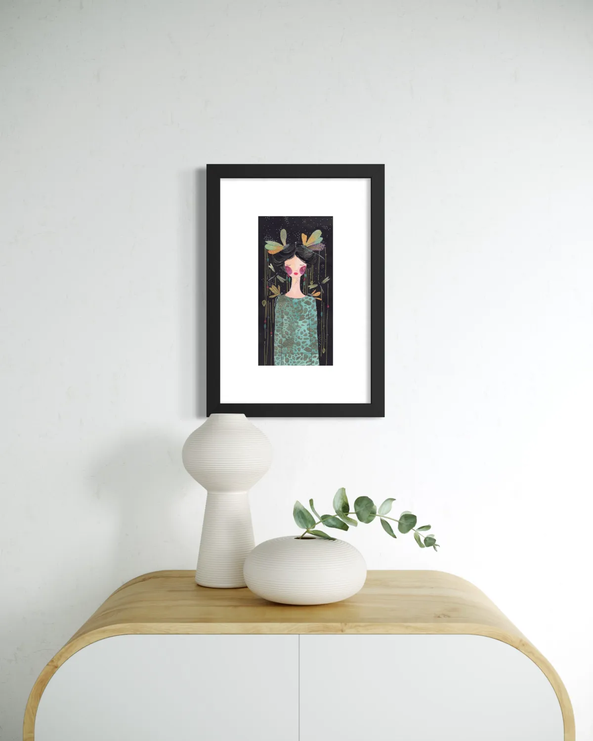 Femme Libellule — détail 5