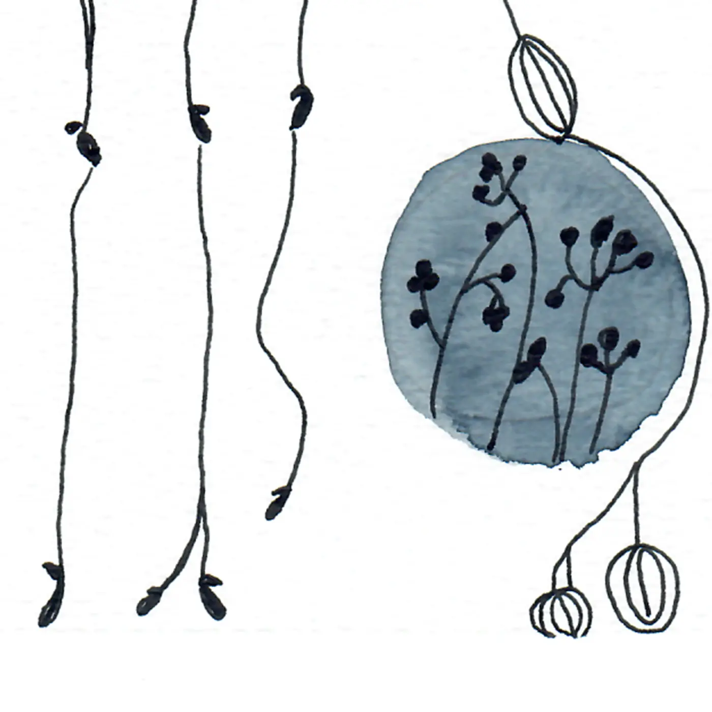 Personnage errant — Matière