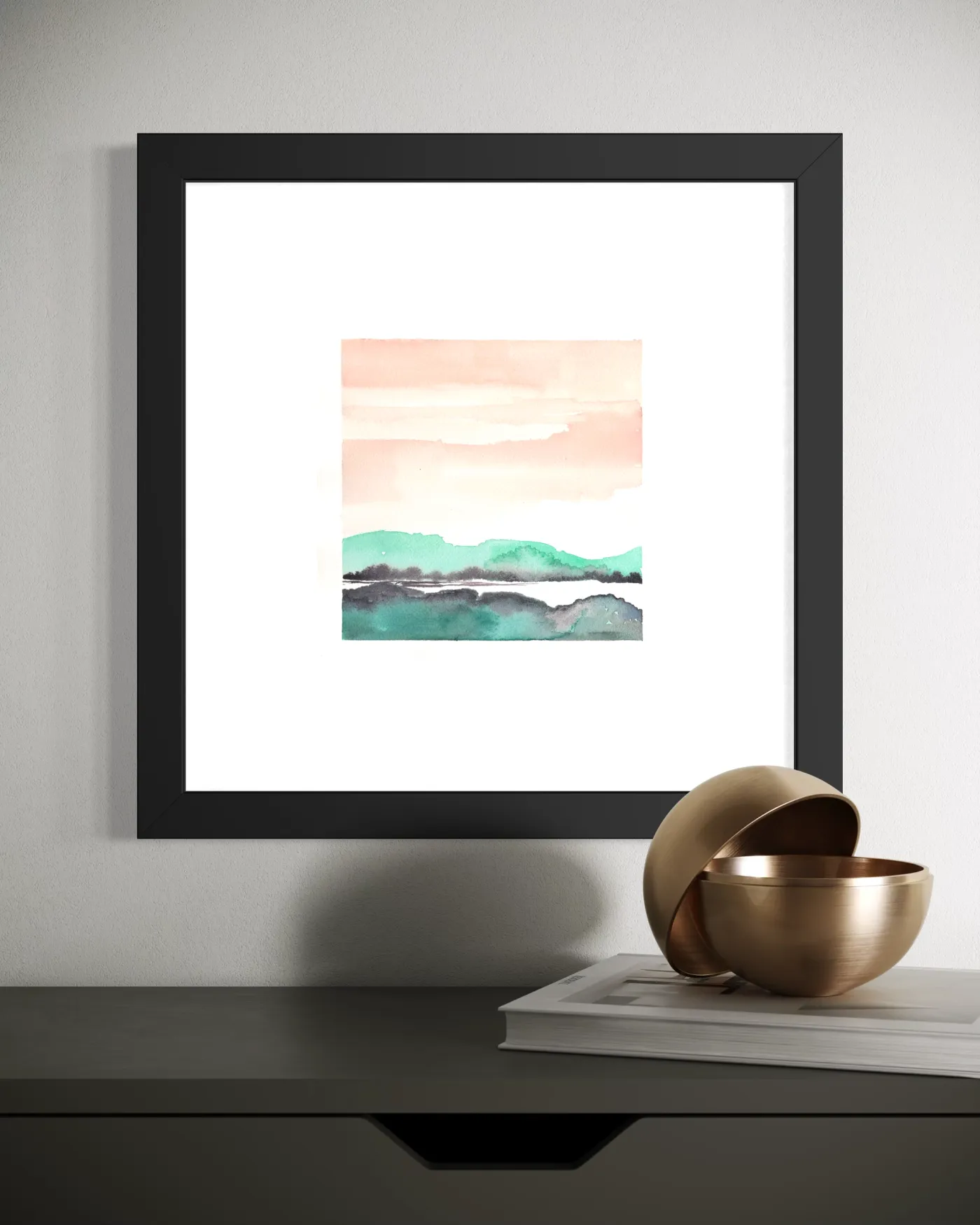 Paysage minimaliste #4 — Mise en situation