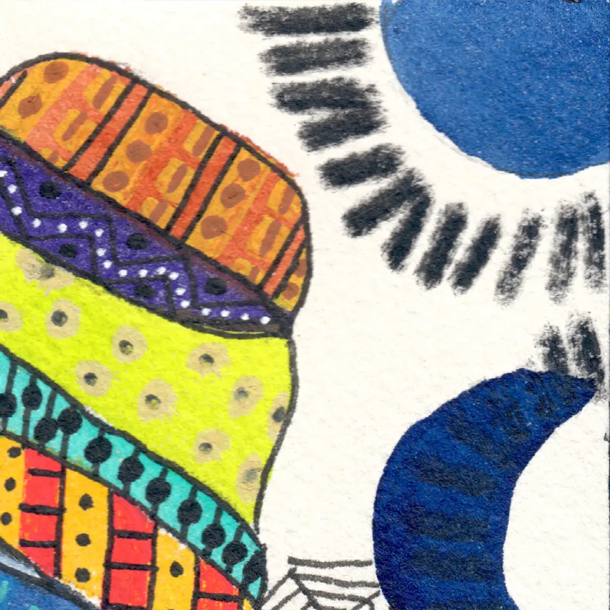 Femme d'Afrique — détail 4