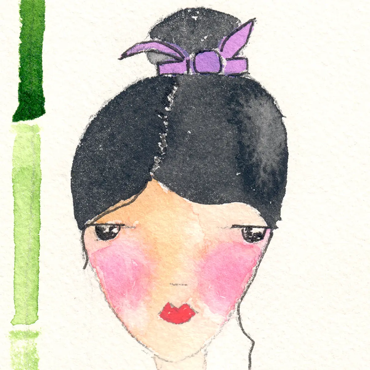 Femme chinoise — détail 2