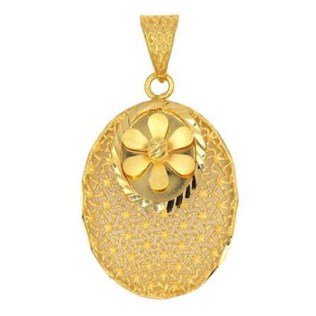 22K Gold Pendant 001