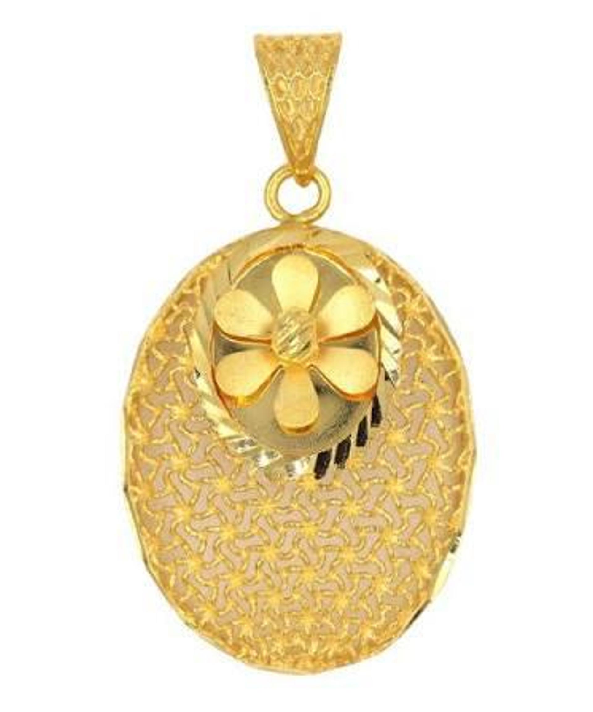 22K Gold Pendant 001