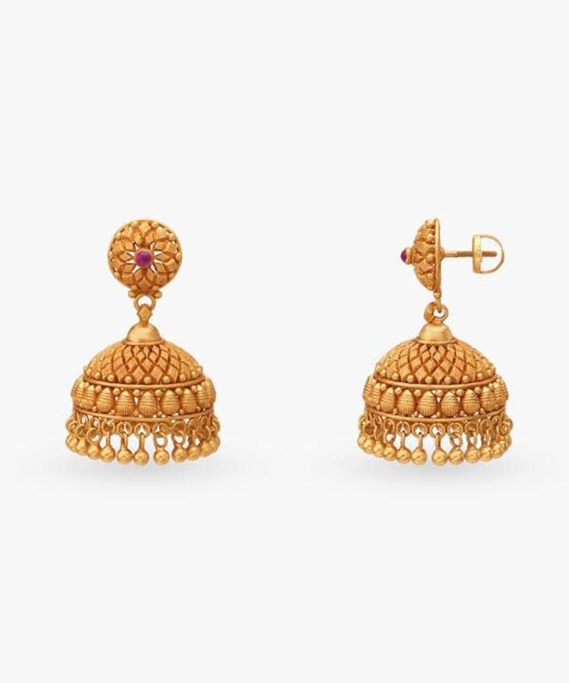 22K Gold Earrings 007