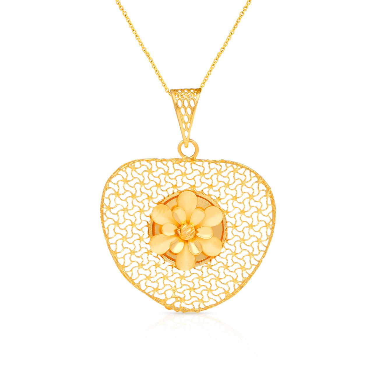 22K Gold Pendant 007