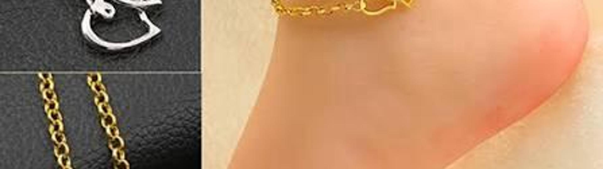 Gold Anklet Showcase