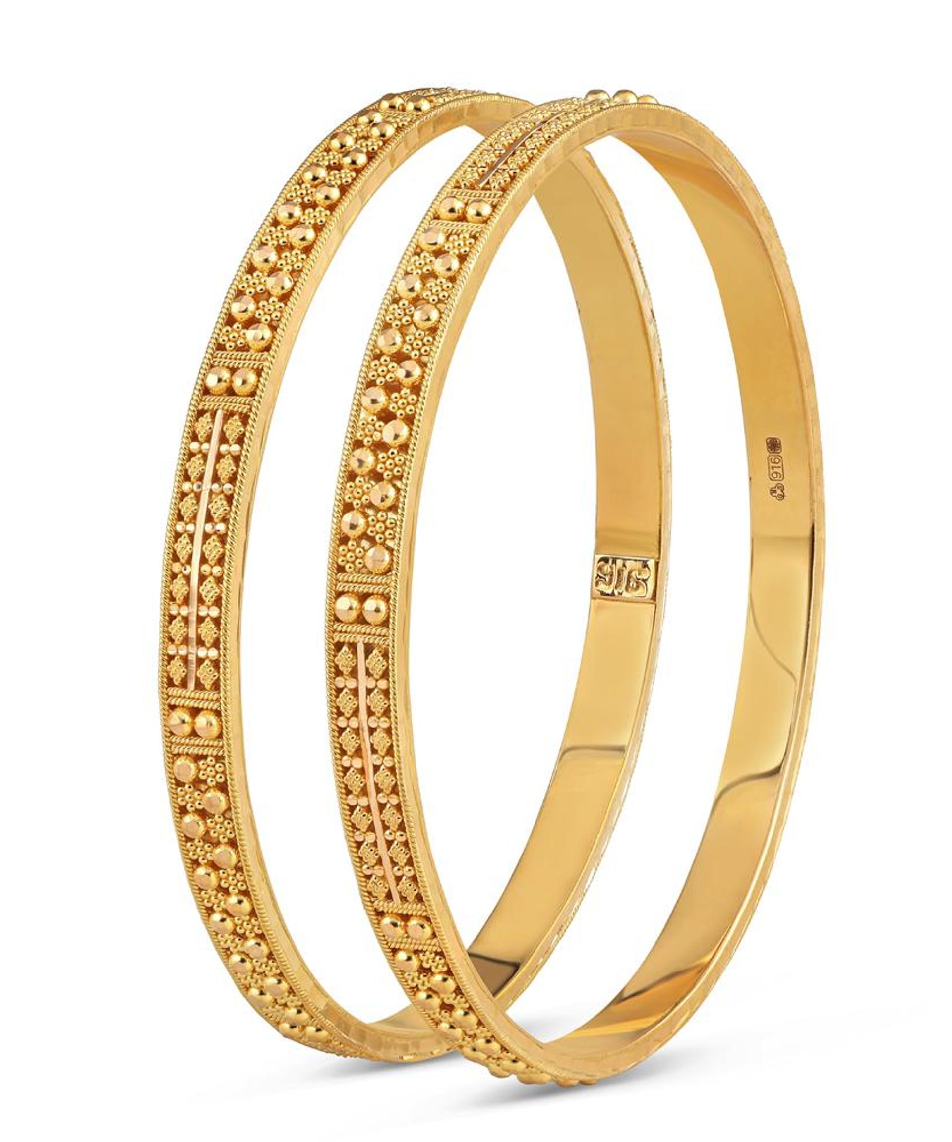 22K Gold Bangle 004