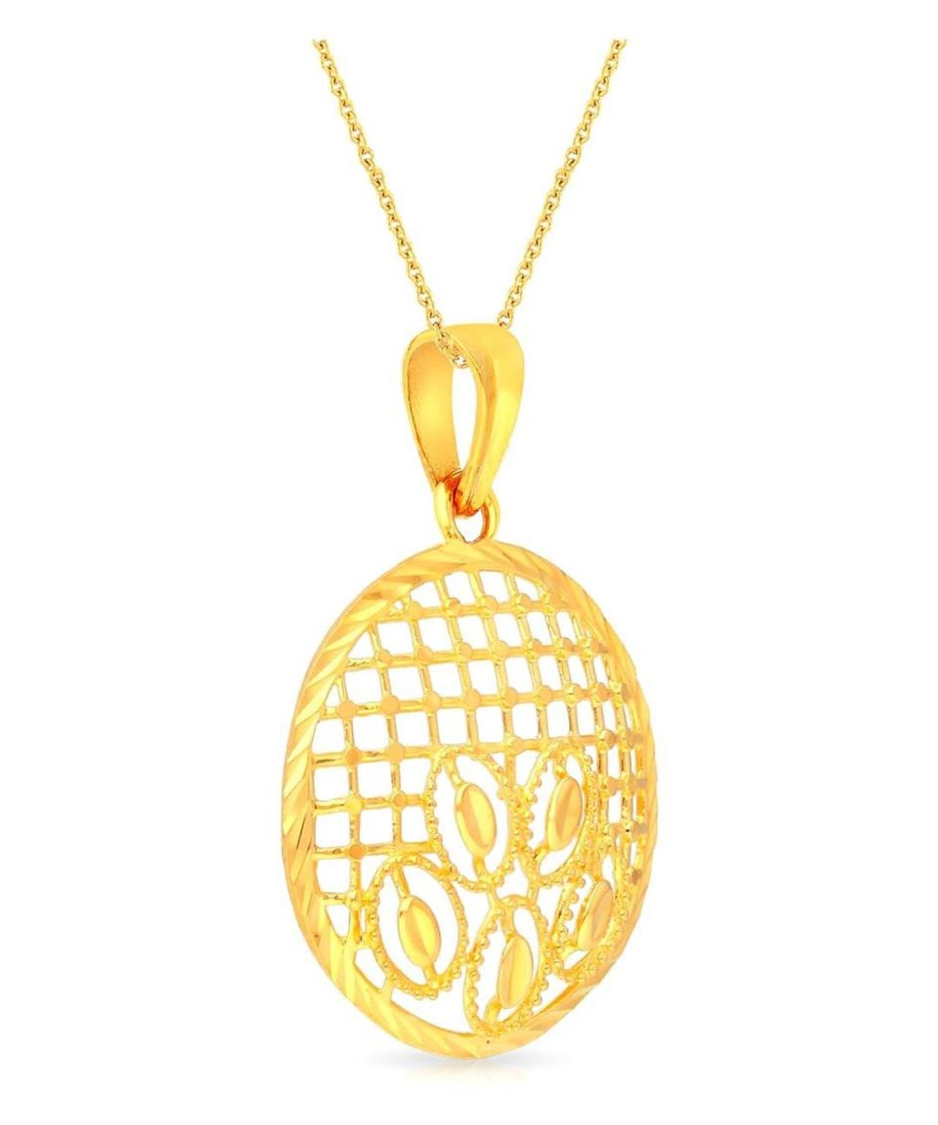 22K Gold Pendant 003