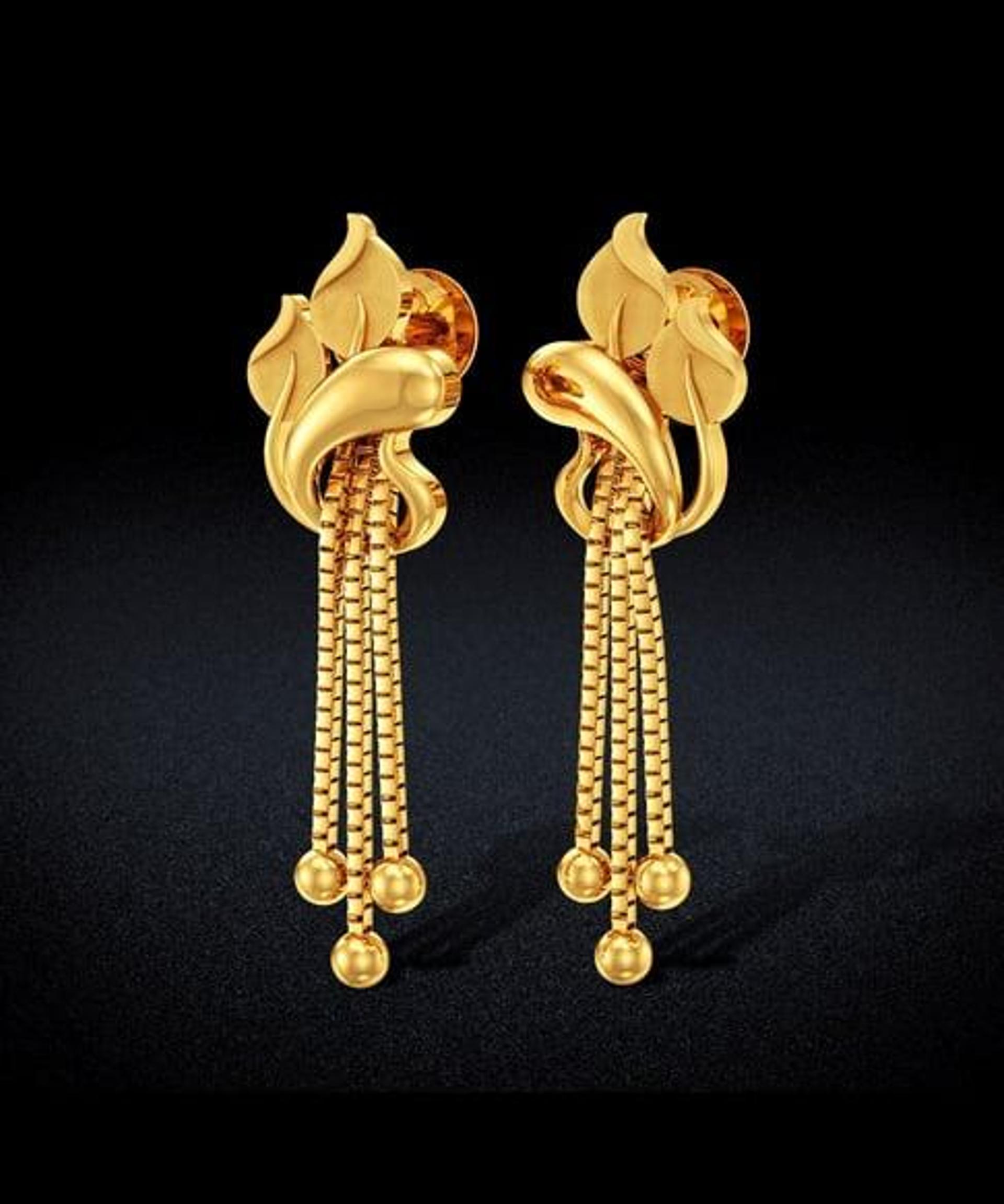 22K Gold Earrings 004