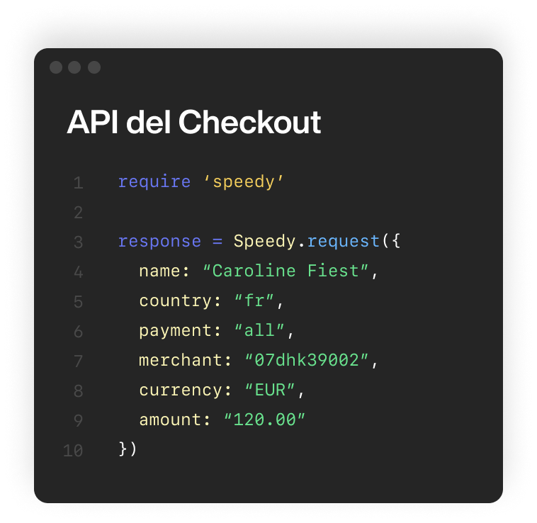 Check out API