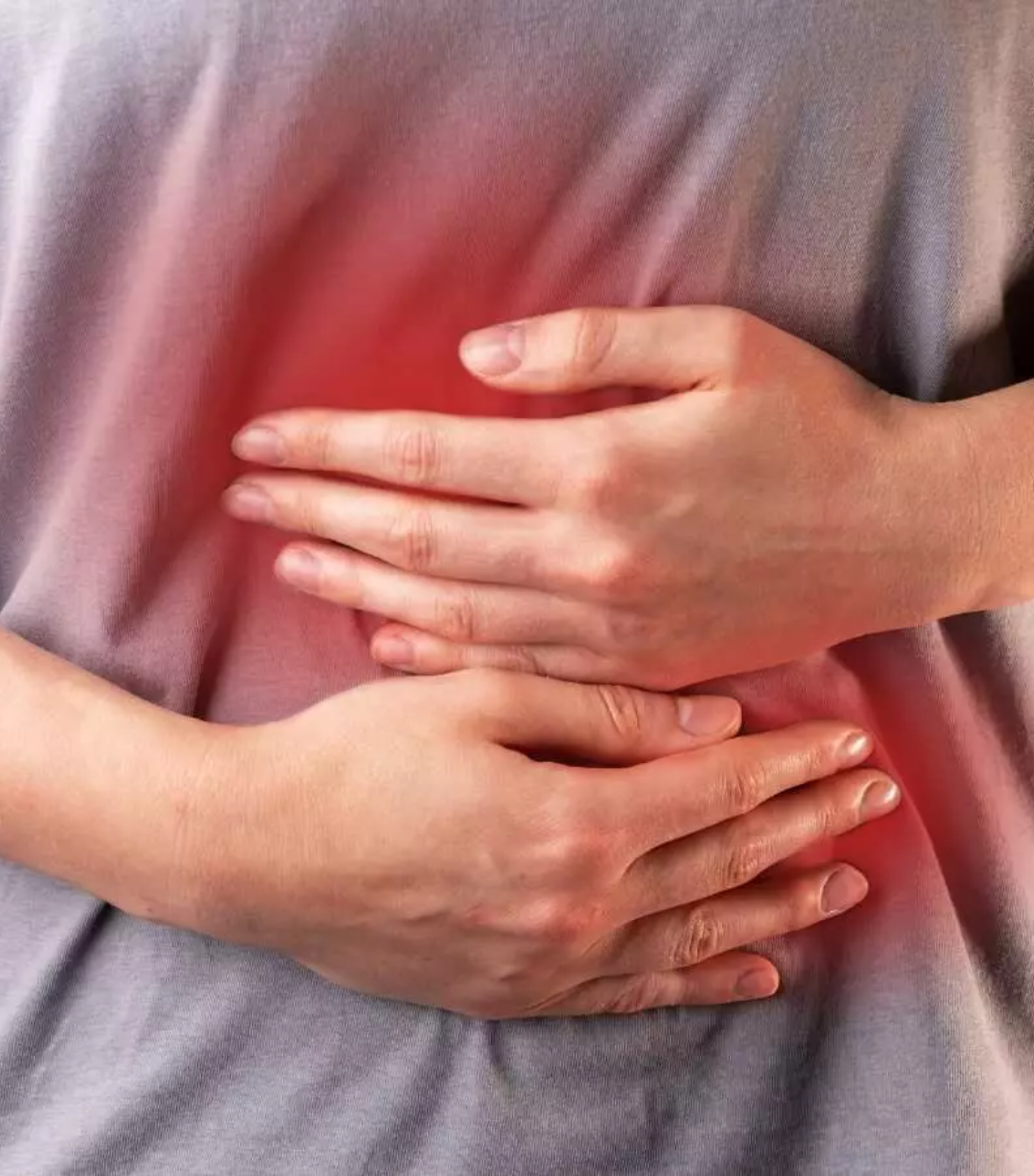 Inflammatory Bowel Disease IBD digestive tract illustration showing Crohns disease and ulcerative colitis areas