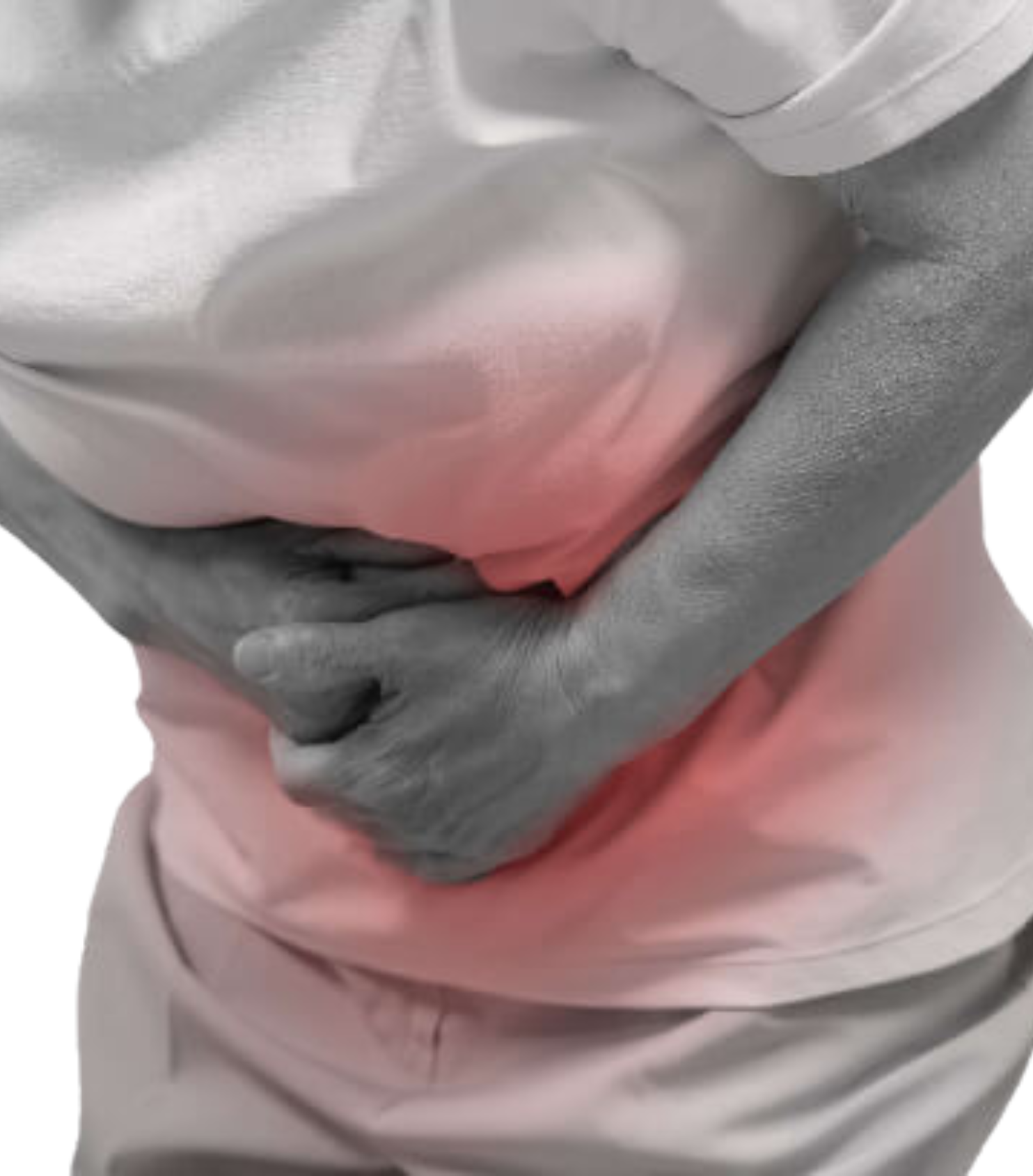 Ulcerative Colitis colon inflammation illustration showing ulcers and inflamed intestinal lining
