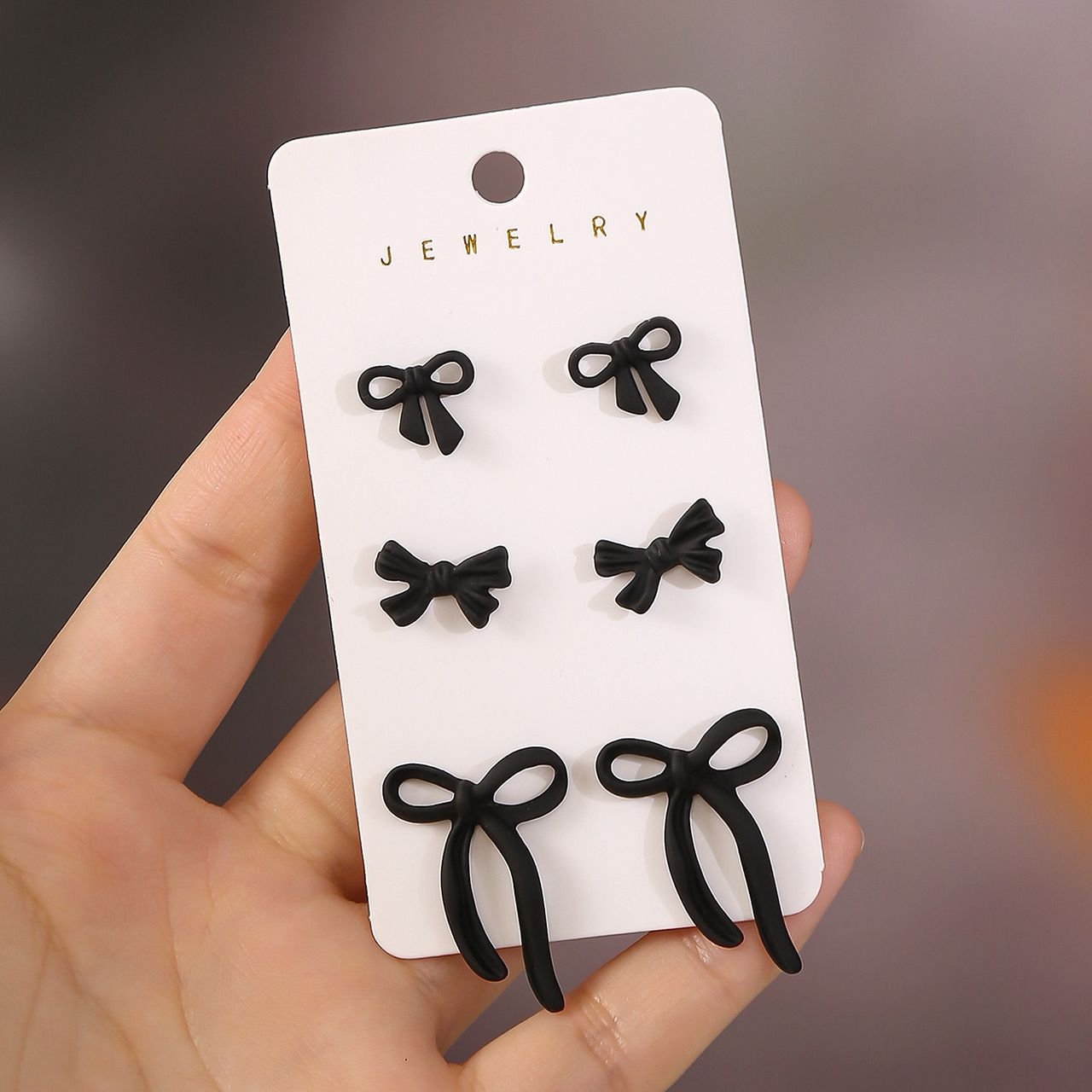 Bow Earring set