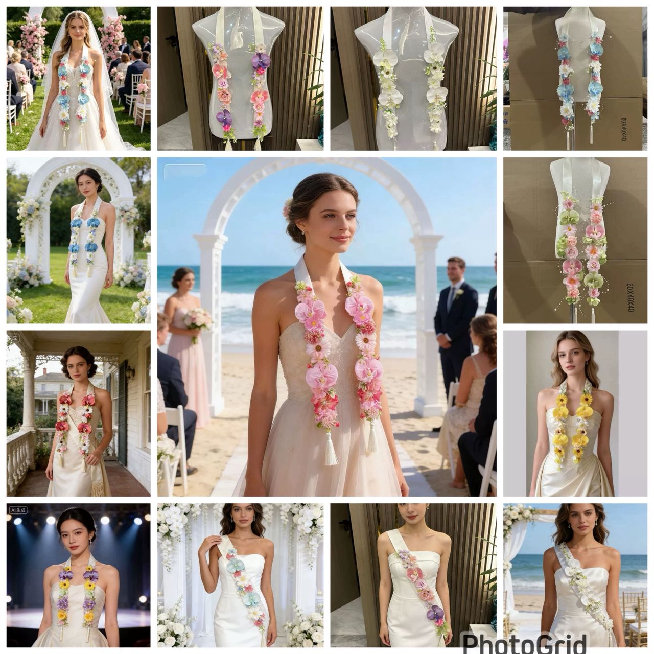 Floral sash 