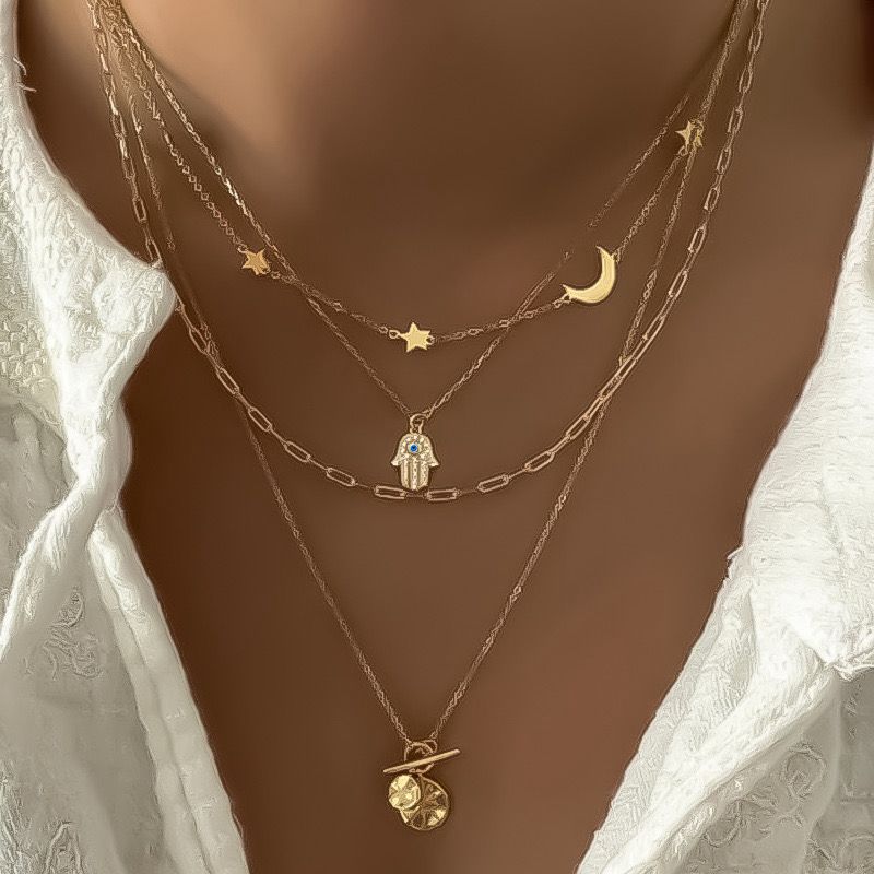 Layered chain set