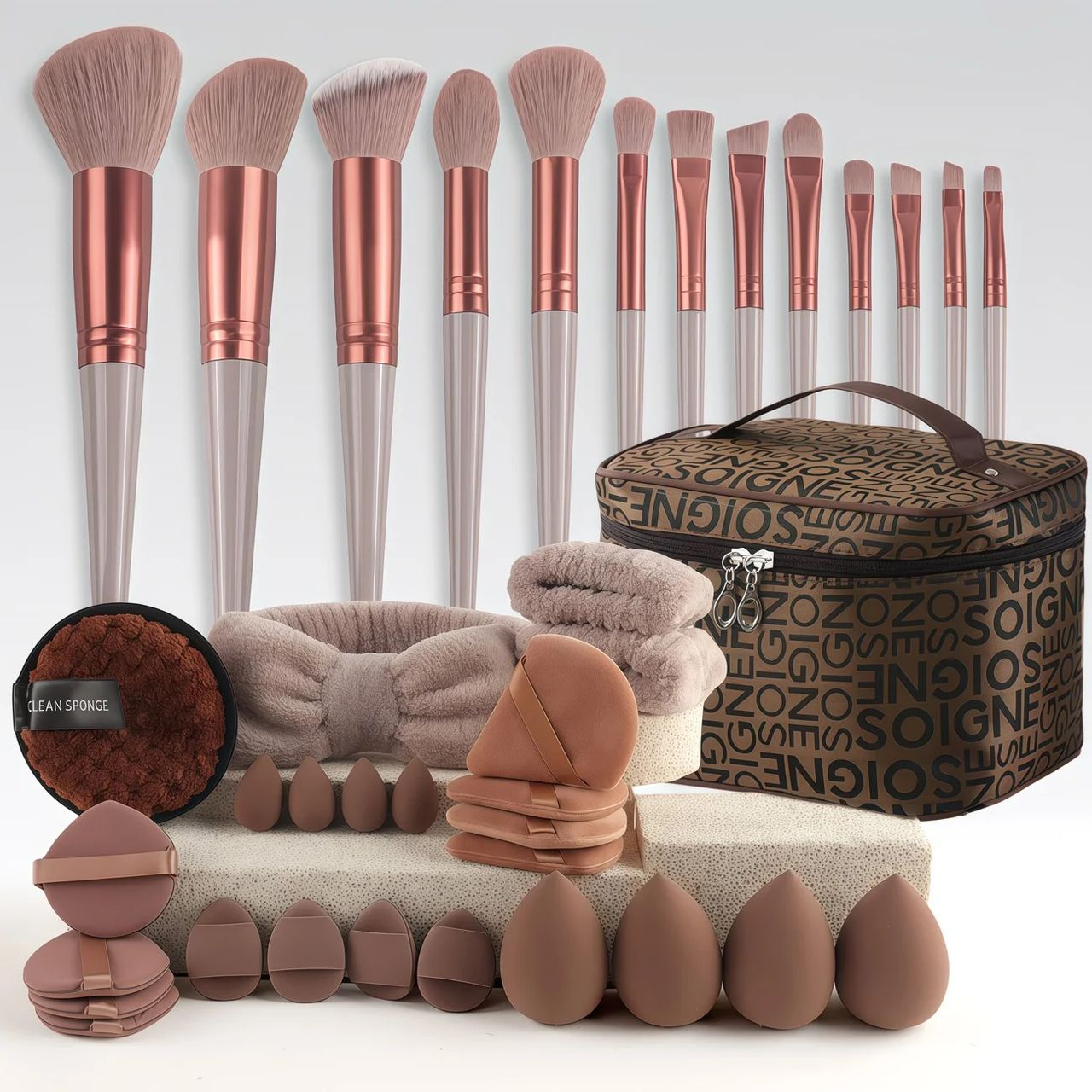Make up brushes set