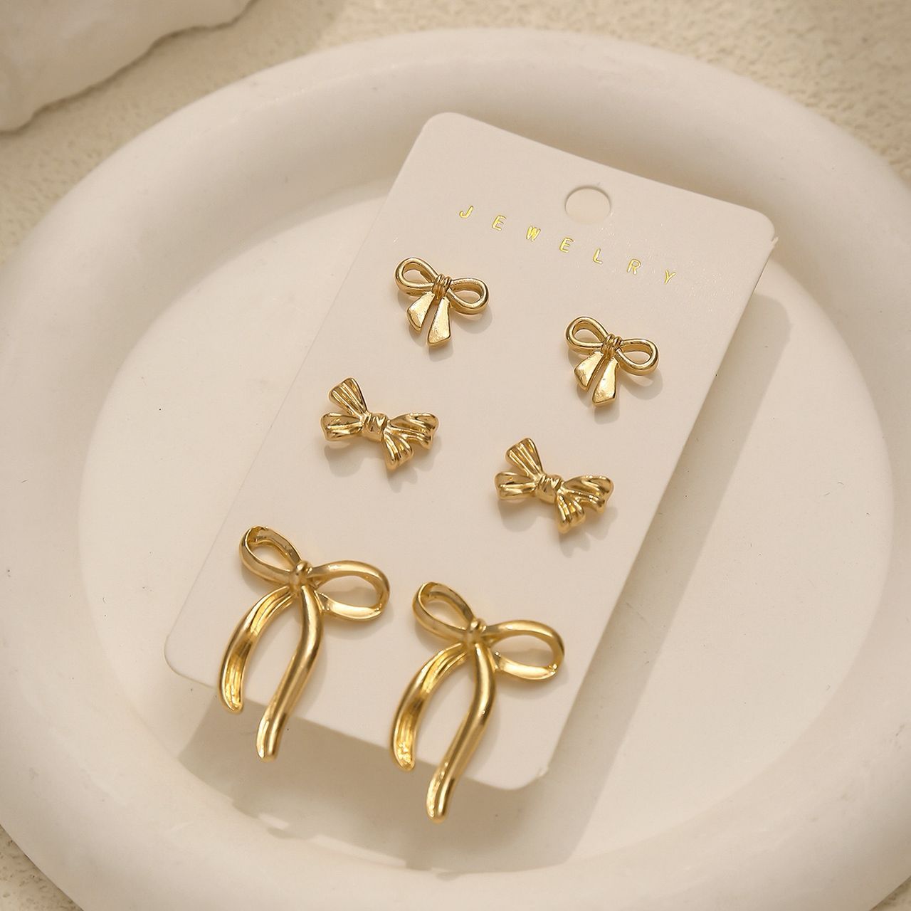 Bow Earring set
