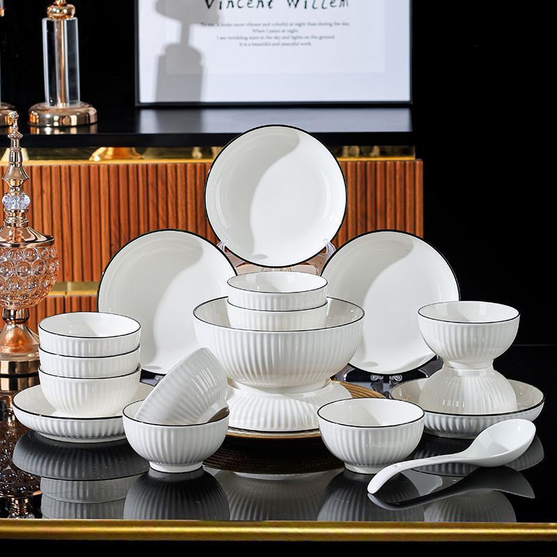  Ceramic Plate Set