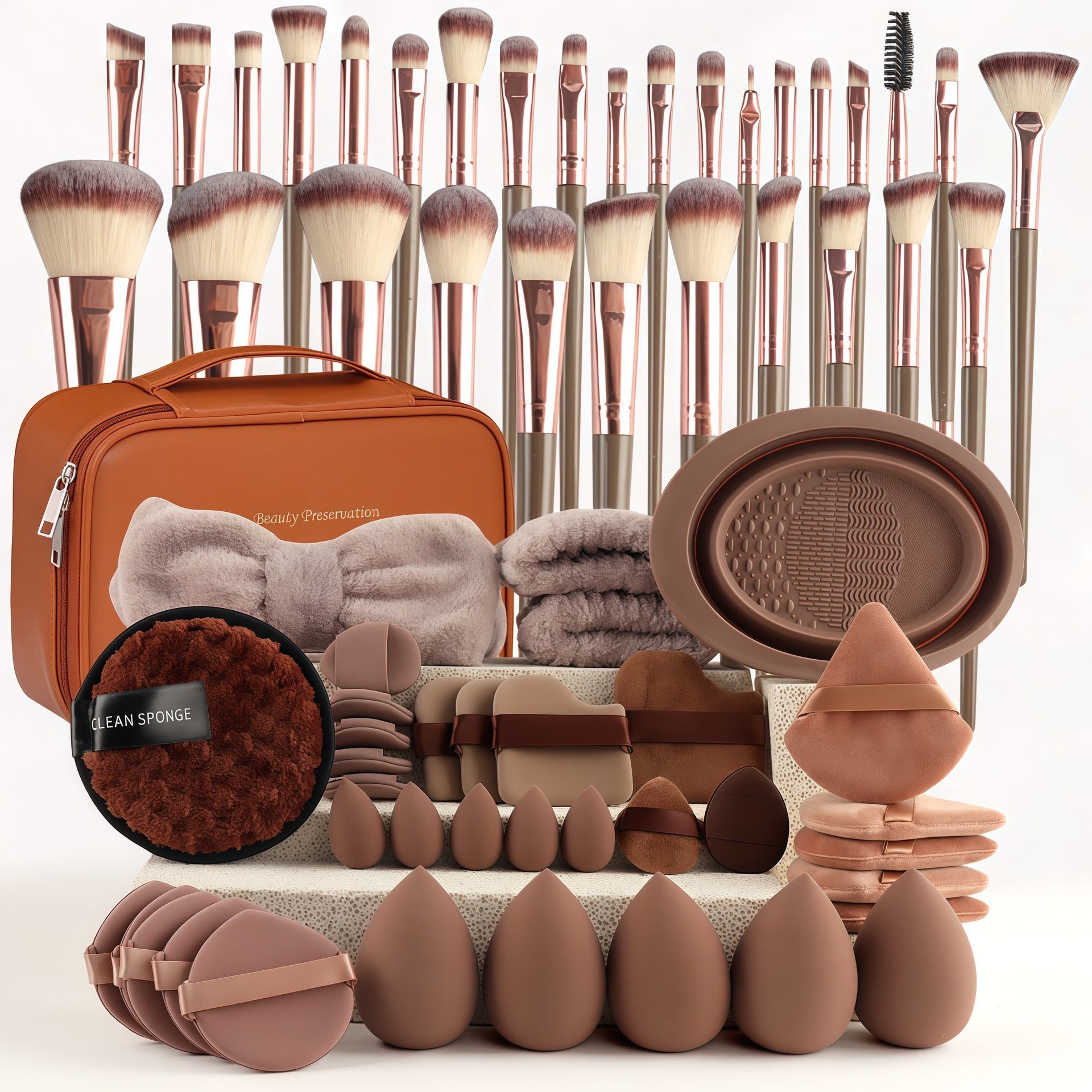 Make up brushes set