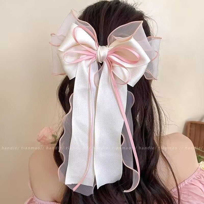 Pink bow