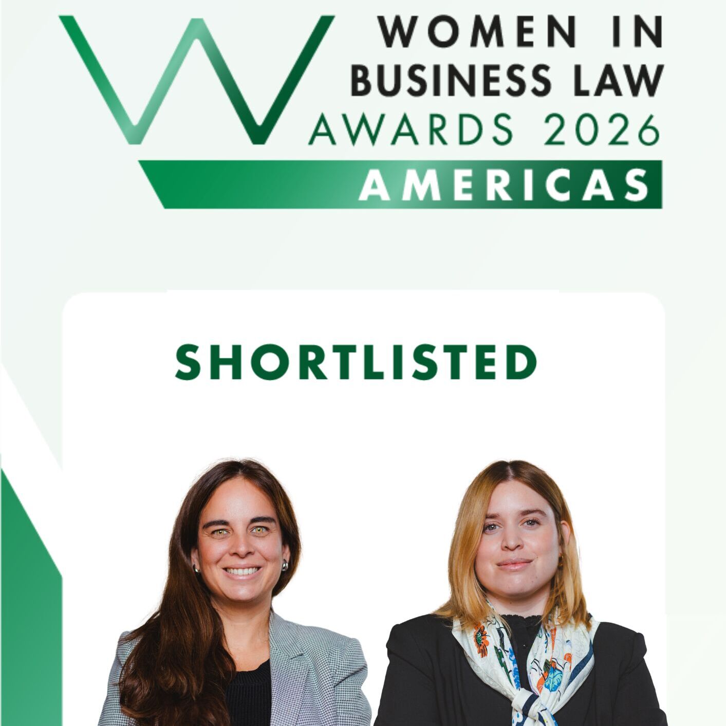 Covarrubias en el Shortlist de los Women in Business Law Americas Awards 2026