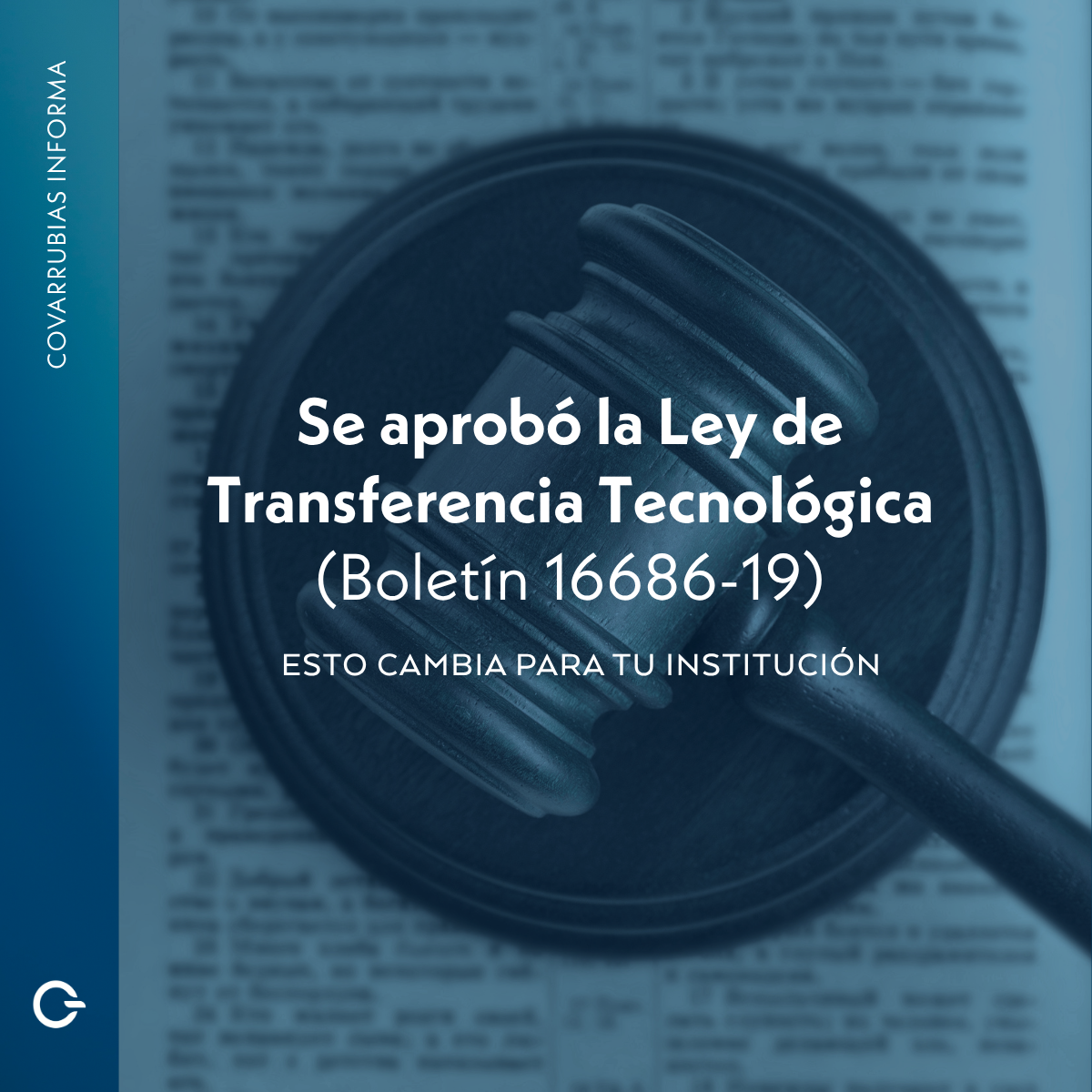 Esto cambia para tu institución