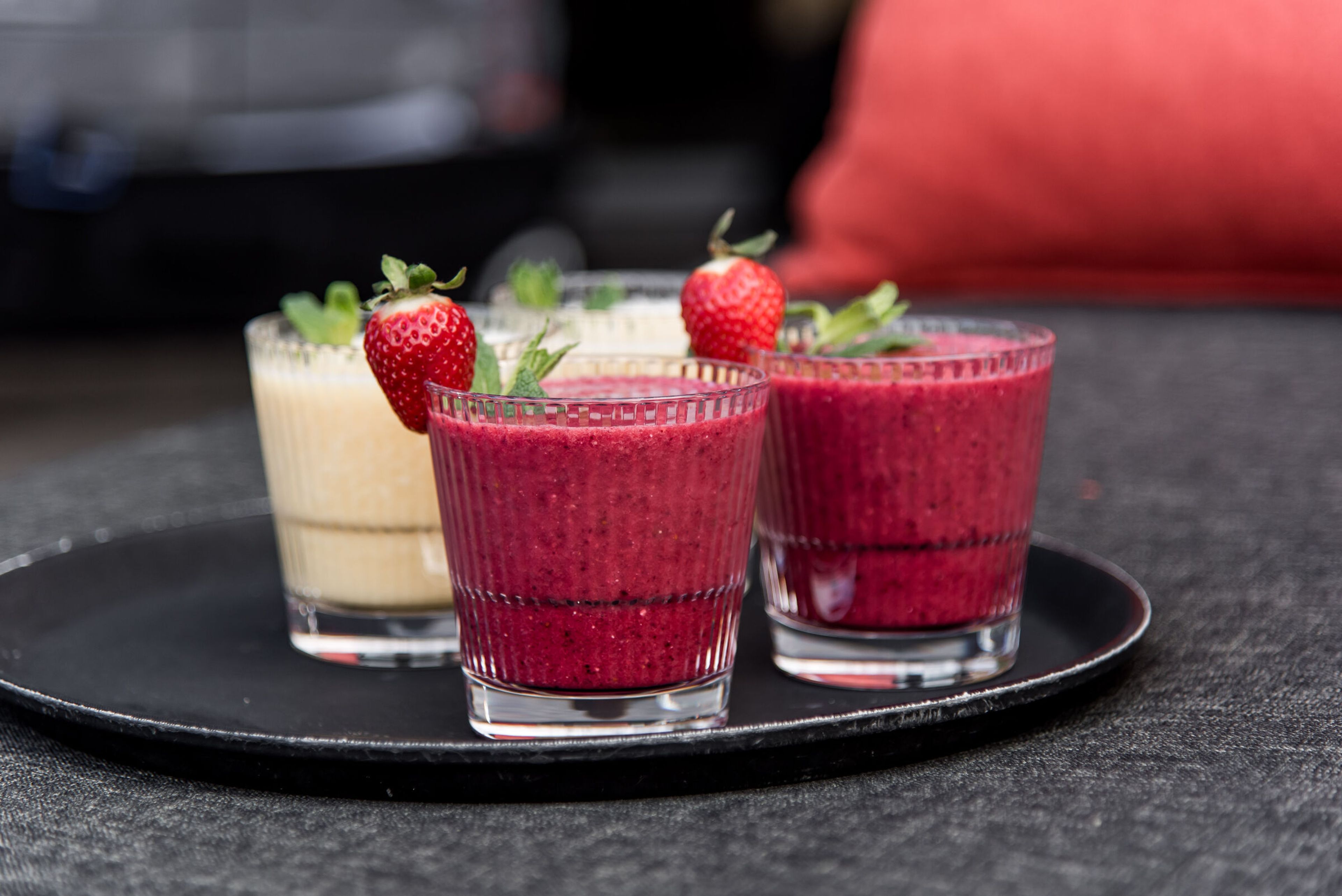 Stripe Rocks glass 35cl at Arken
