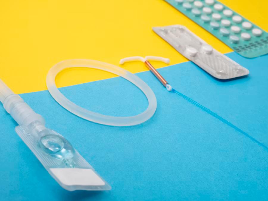 various birth control devices and medications