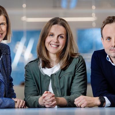 The Arxx Team: Berte Poulsson– VP Quality Assurance and Regulatory,  Sylvia Vetrhus– VP Clinical Research and Jonas Hallén – Chief Medical Officer 