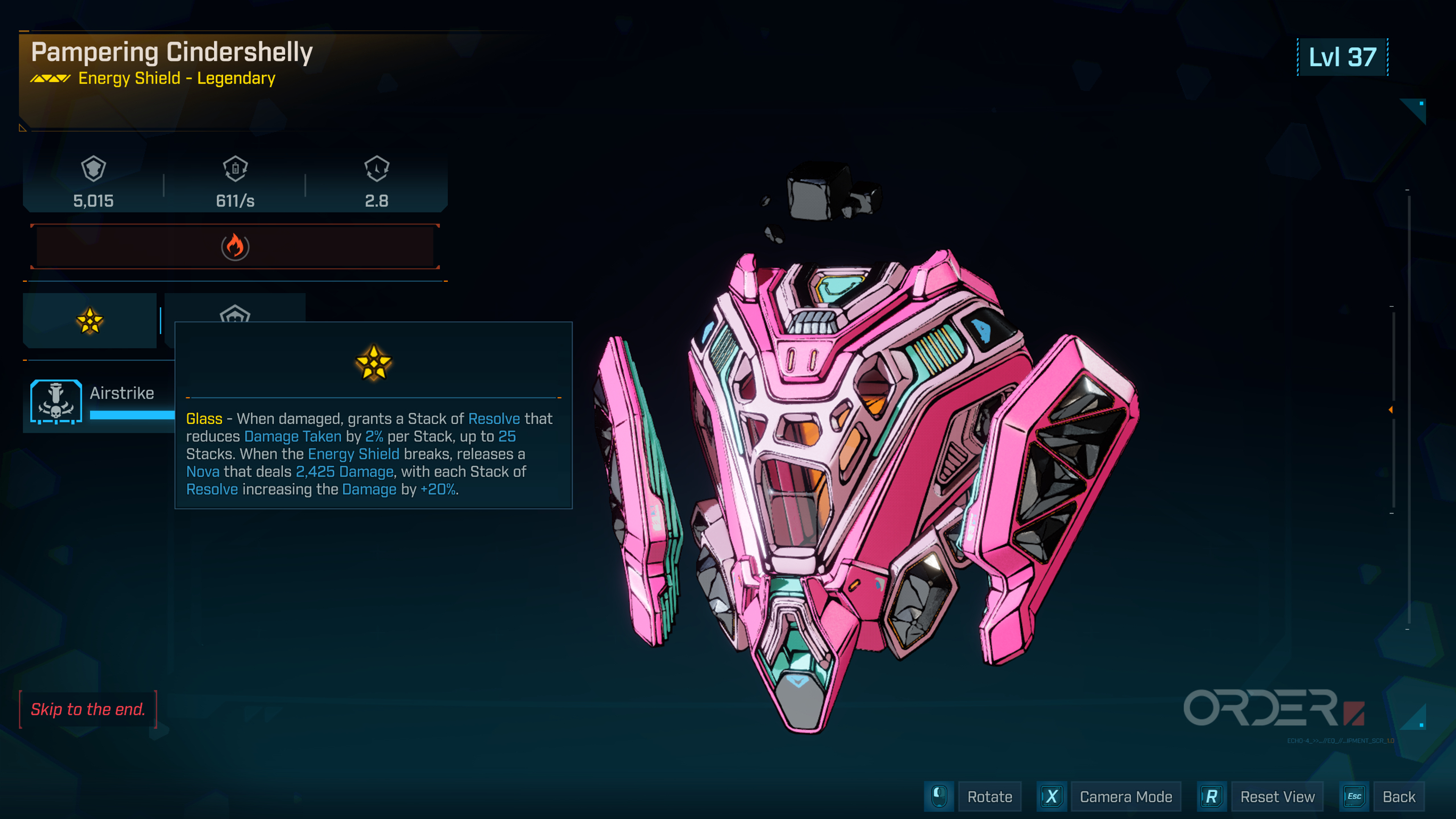 Borderlands 4's Cindershelly shield