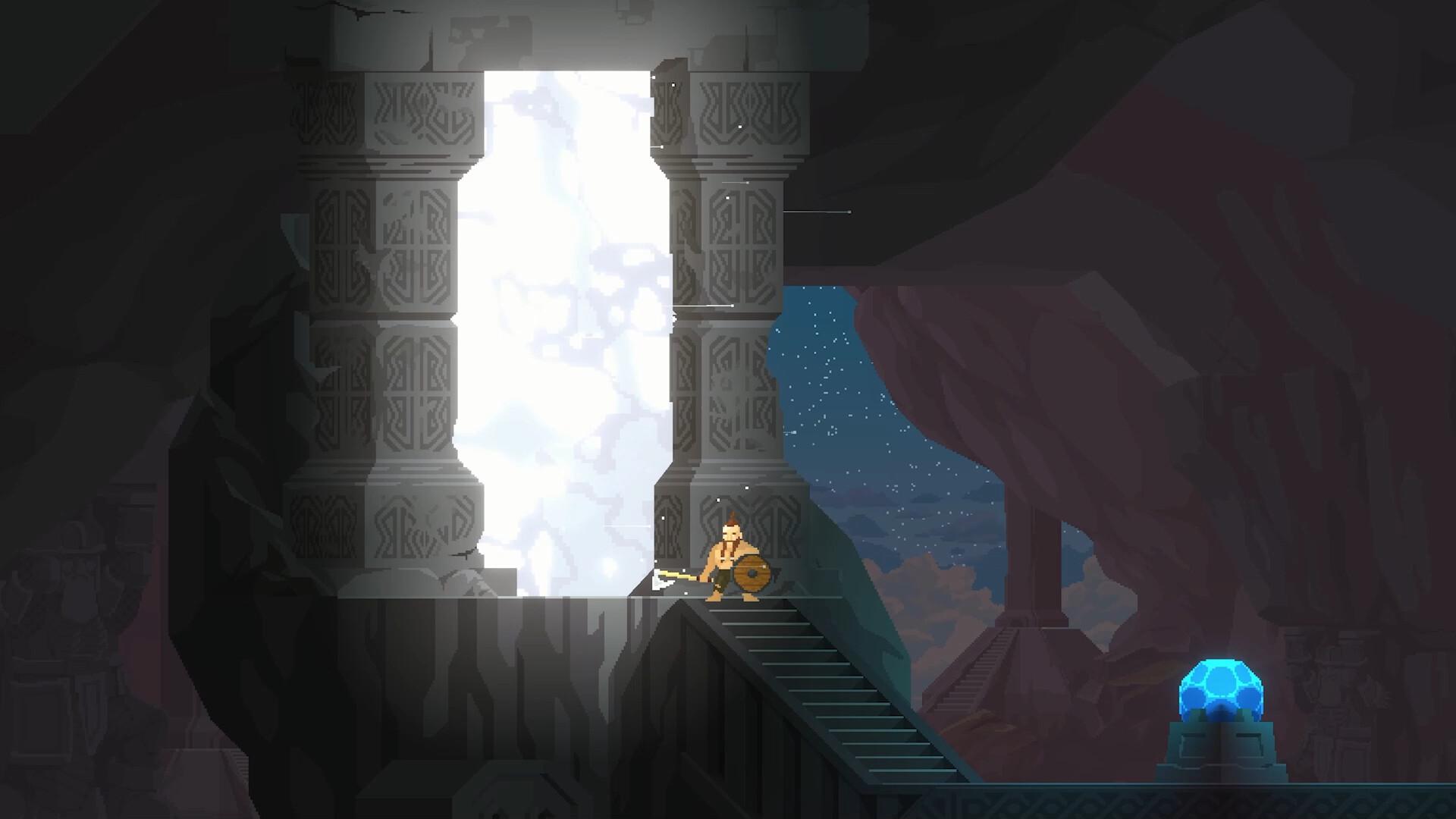 The runegates themselves are the game's best visual trick. Screenshot: Gameclaw Studio.