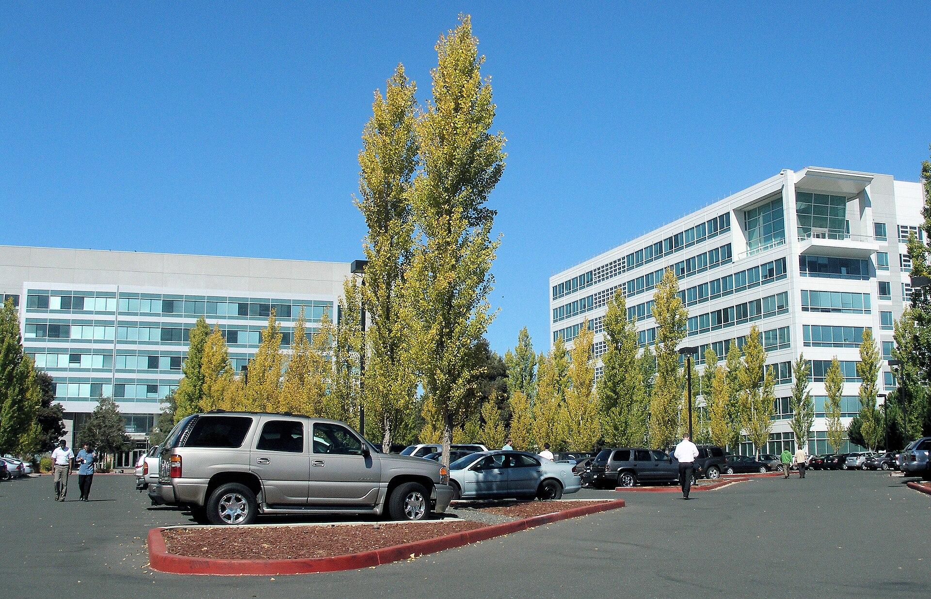 The Electronic Arts campus at Redwood Shores in Redwood City, California