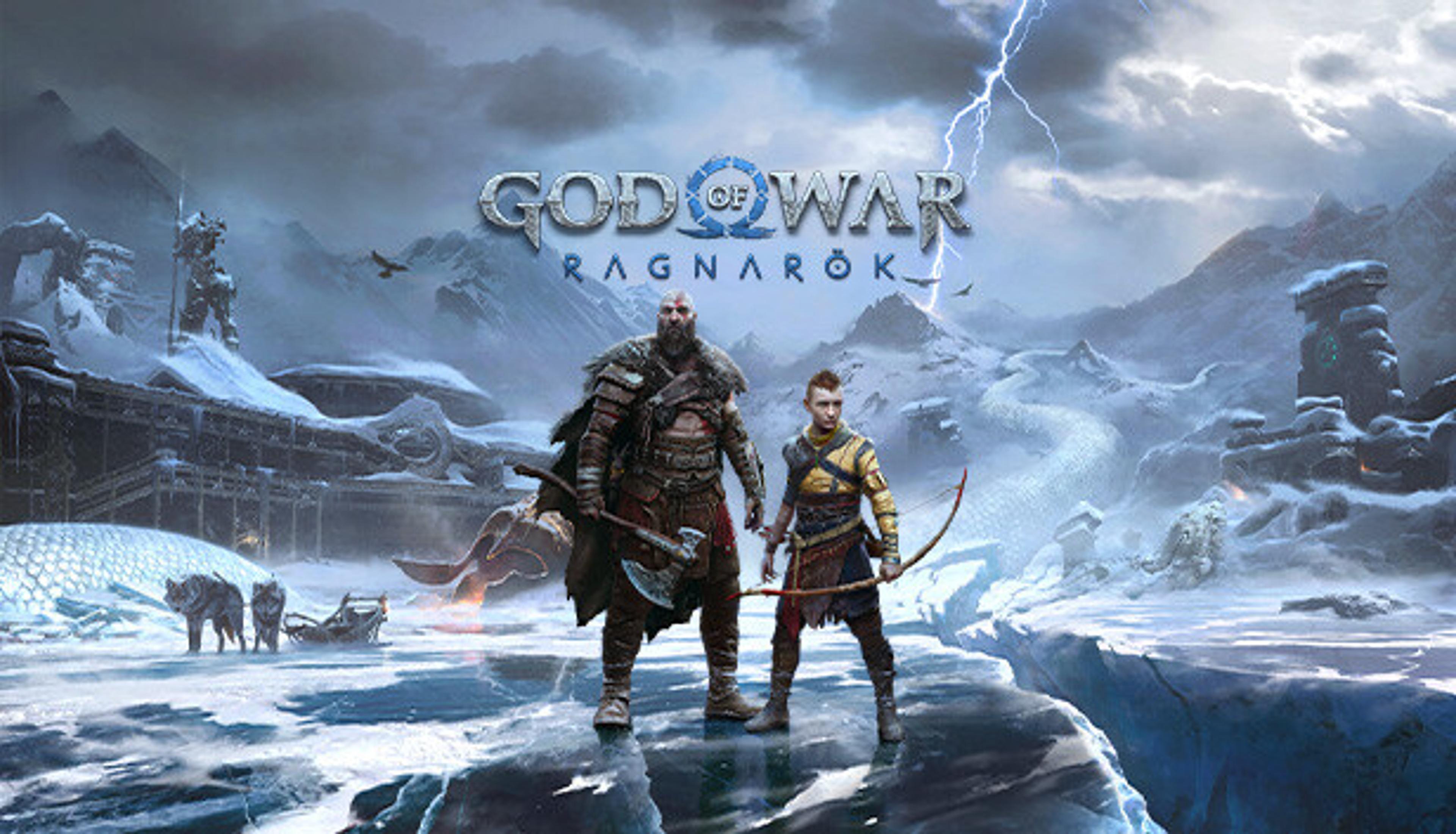 God of War Ragnarok key art with Kratos and Atreus. Image: Sony Interactive Entertainment.