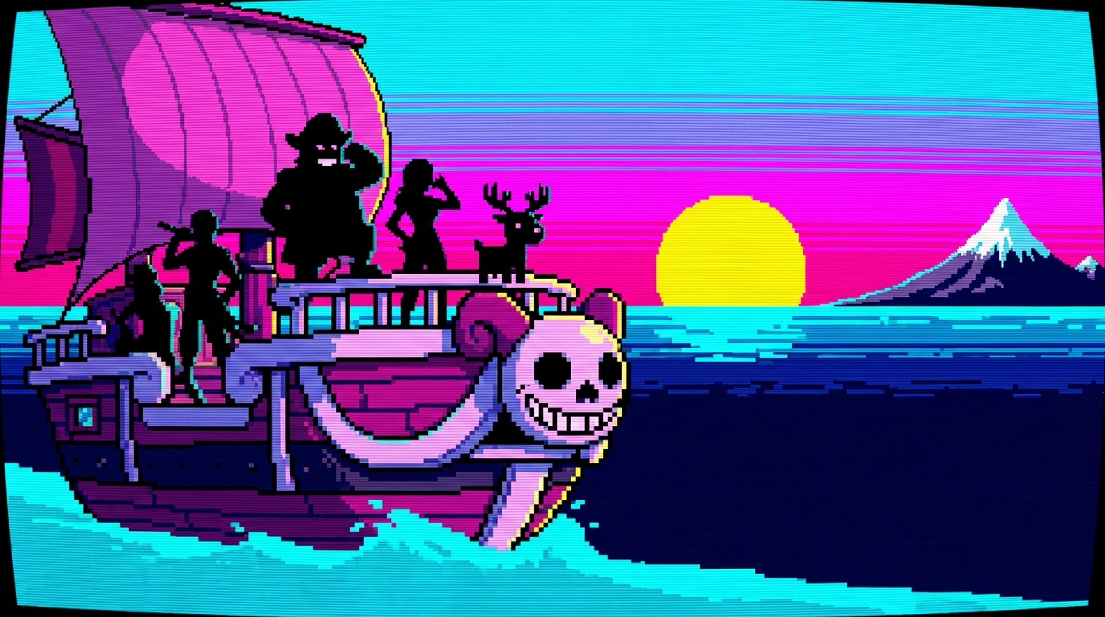 Pixel art for one piece